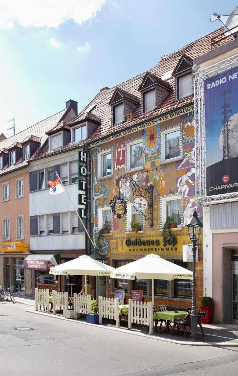 Hotel Goldenes Faß Würzburg Eksteriør billede